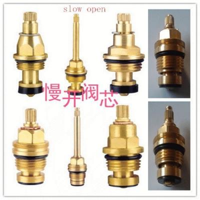 China Slow Open Brass Ceramic Valve Core Faucet Cartridge Cartridge for sale