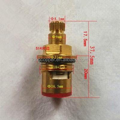 China M20*1.5 Quick Open Brass Tap Shaft for sale