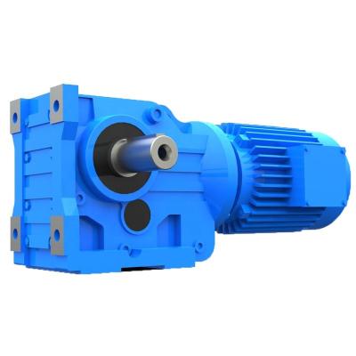 China High Quality Helical Gear Bevel Gear Units Hollow K Axis Speed ​​Reducer Gearbox for sale