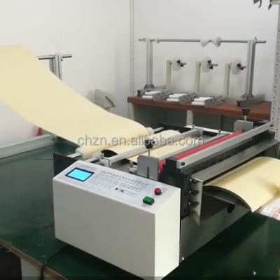 China Hotels Cutting Aluminum Foil Sheet Copper Plastic Cutting Machine Cutting for sale