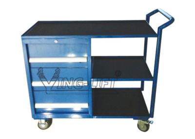 China Light Duty Warehouse Storage Equipment , 300kg 3 Drawer Tool Trolley Cabinet for sale