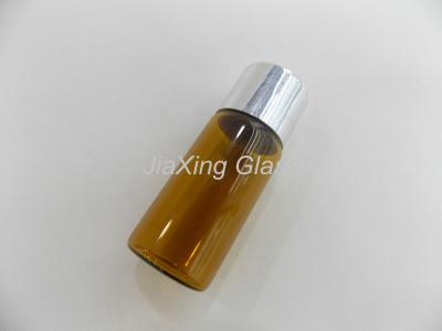 China De lege 10ml Flesjes van het Flesje Tubulaire Glas met Plastic Duidelijke Stop en Zilveren Deksel Te koop