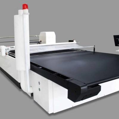 China Full Automatic CNC Cloth Cutting Bed Cutting System CNC Automatic Cloth Feeding Cutting Machine for sale