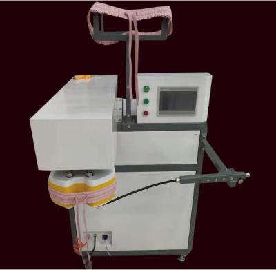 China Garment Shops Lace Up Automatic Trouser Drawstring Rope Threading Machine Automatic Trouser Stringing Machine for sale