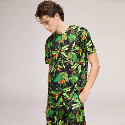 China Breathable China Men's Custom All Over Sublimation Printing T-Shirt for sale