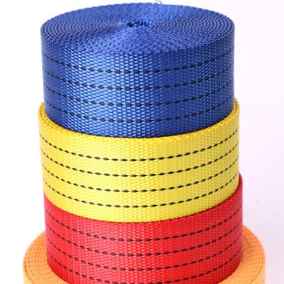 China Sustainable Customized Design Polyester And Nylon Webbing for sale