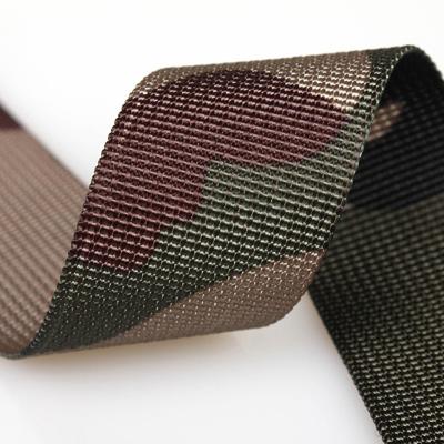 China China Manufacturer Wholesale Camouflage Nylon Viable Webbing for sale