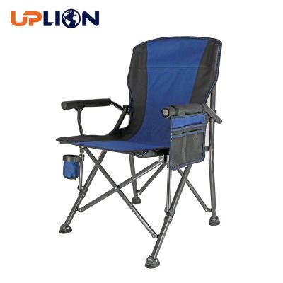 China Uplion Portable Outdoor Lightweight Beach Chair With Cup Holder Folding Picnic Fishing Chair Camping Chair for sale