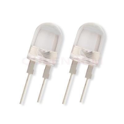 China 10MM 1W round head high power|high power diodes|high amp diode|high current diodes|10mm high power LED for sale