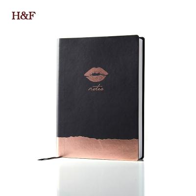 China A5 Sketch Book Gold Stamping Hardcover Customized NOTEBOOK for sale