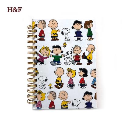 China Cheap Hardcover Promotional Product Bulk Advertising Spiral Notebook, Sketchbook Printing Notebook for sale