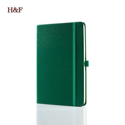 China Hardcover Diary with Lock and Lines ELASTIC Diary NOTEBOOK with Pen Holder for sale