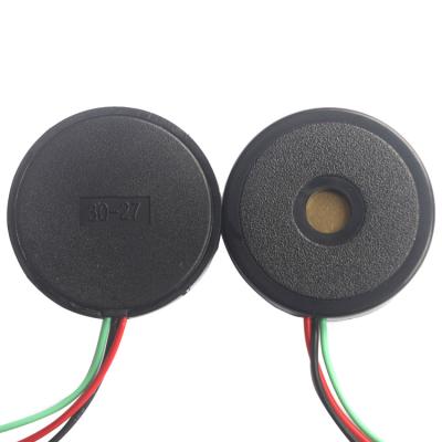 China ABS (Black) With Line 3 Pin Piezoelectric Ceramic 35Mm Thin Piezo Buzzer for sale