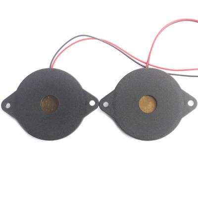 China Low Price ABS Toy Shock Piezo Dia (Black) 44mm 44*14 with Wire Panel Buzzer for sale