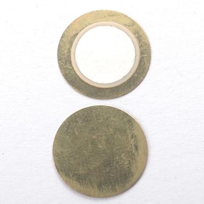 China Piezoelectric Transducer Piezoelectric Brass Material Small Piezo Buzzers for sale