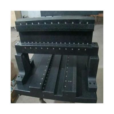 China Surface Measuering Precision Plate With Rack Granite Inspection Table for sale