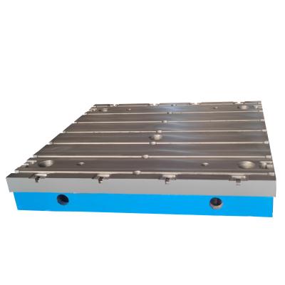 China HT300 China made forklift test cast surface plate with t u v slots for sale