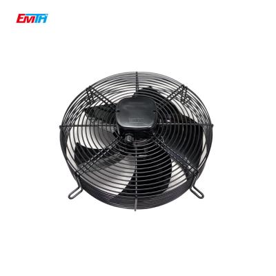 China Hotels RUIXUE Axial Fan 500mm External Rotor 20inches AC Airflow Motor Driven Axial Fan for sale