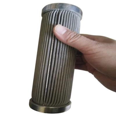 China Filtration Liquid Manufacturer Customized 304316 Stainless Steel Wire Mesh Folding Candle Filter Candle Micron Filter Element for sale