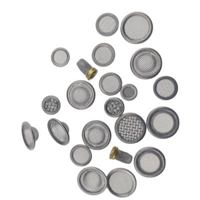 China Filtration Equipment Wrapped Around 304 316 Stainless Steel Wire Mesh Screen Filter Discs for sale