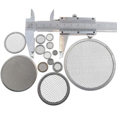 China Sorts Filtration Industry Stainless Steel Wire Mesh Filter Disc for sale