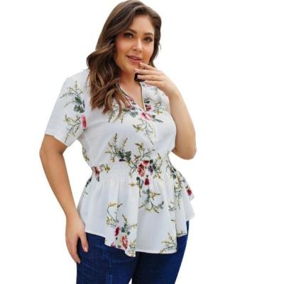 China 2021 Plus Size Womens Clothing Anti-pilling Loose Long Sleeve Ladies Tops Womens Tops And Blouses for sale