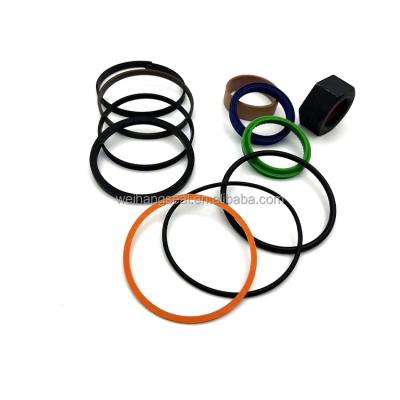 China Oil Resistor Boom Cylinder Gasket Kit 7196450 New For B Obcat Excavator E50 E55 E85 337 342 for sale