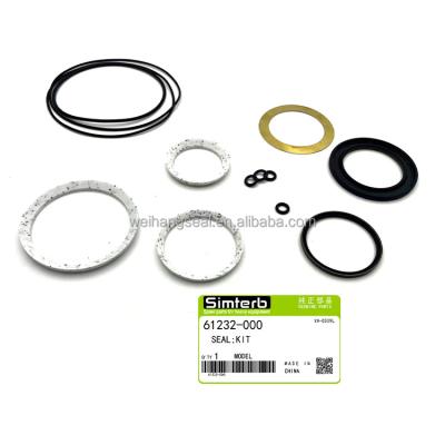 China Oil Resistor Seal Parts For EATON Hydraulic Engine Seal Kit 61232-000 for sale