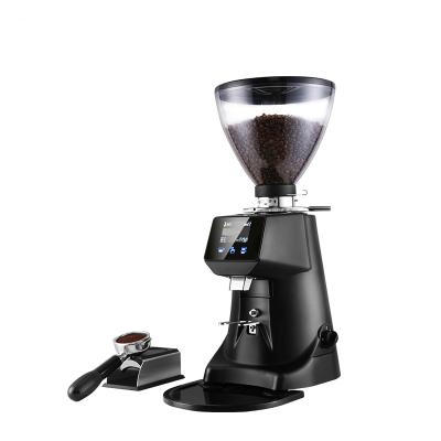 China Commercial Black Electric Car Espresso Coffee Maker Mini Coffee Grinder Burrs Coffee Bean Grinder for sale