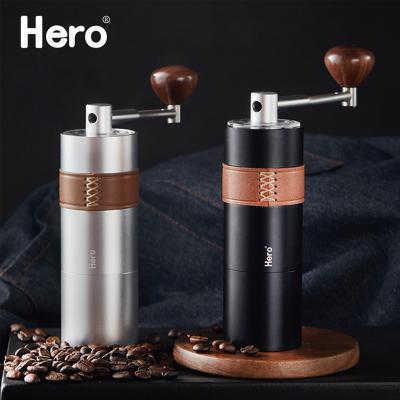 China Easy Operation/Lightweight/Cool Design Best Amazon Selling Small Manual Coffee Bean Grinder Maker Ceramic Burr Coffee Grinder for sale