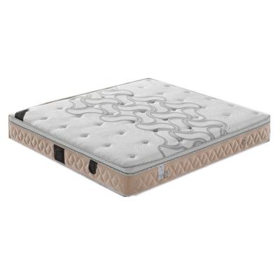 China New 1.5m 1.8m pure cotton jacquard massage knitted single pocket spring mattress for sale