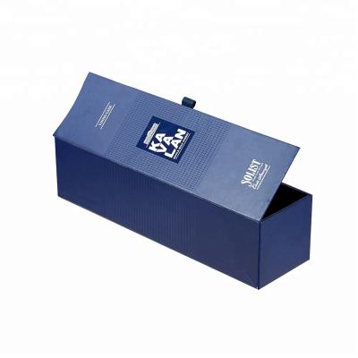 China Recyclable Custom Luxury Famous Gift Cardboard Glass Bottle Paper Packaging Red Wine Packaging Boxes for sale