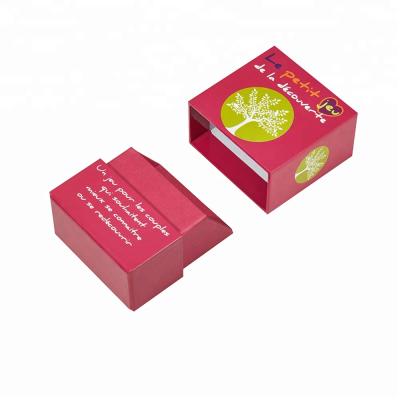 China Handmade CMYK Printing Rigid Small Shoulder Board Card Game Gift Box Custom Packaging Box for sale