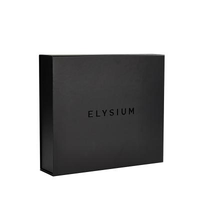 China Recycled Material Luxury Stain Logo Cardboard Magnetic Packaging Box Custom UV Matt Folding Gift Wig Hair Extension for sale