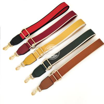 China Latest 1.5 Inch 38mm Twill Bias Durable Thick Twistification Webbing Soft Multicolor Belts Bag Straps for sale