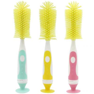 China Baby Bottle Silicone Brush Soft Heat Resistant Wholesale BPA Free Viable Bacterial Solvent for sale