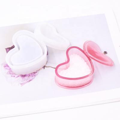 China New Arrival Sustainable Diy Epoxy Resin Silicone Mold With Lid Craft for sale