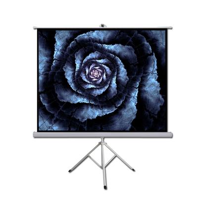 China Wholesale Tripod 1:1 Projection Screen Ratio 70 Inch Tripod Projector Screen for Business and Education for sale