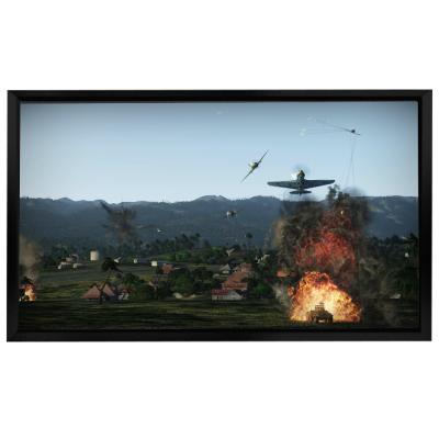 China Frame 120 Inch Projector Screen Home Theater 4K Fixed Projection Screen for sale