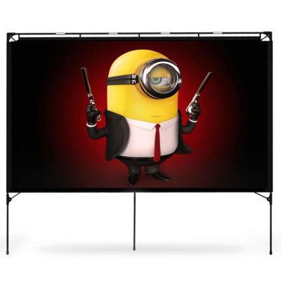 China Outdoor Tripod Stand Projector Screens, 16:9 100