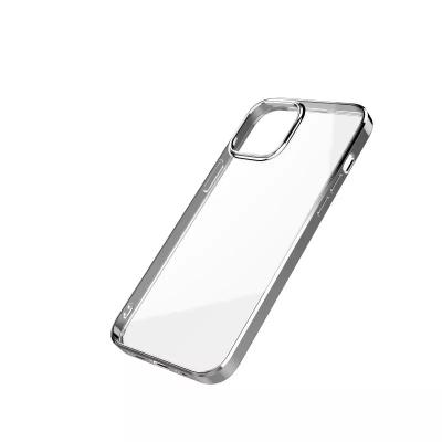 China Clear Transparent TPU Cover Device Mobile Phone Accessories Back Cover PC Case For iPhone 12 for sale