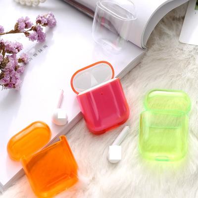 China Headband Hot Selling Transparent PC Case With Color Options For Air 2 Air 3 Charging Case for sale