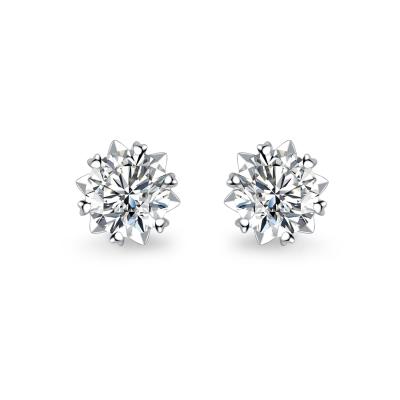 China Bridal Earrings Joias De Prata 925 Hot Stone Moissanite Gra VVS CLASSIC for sale