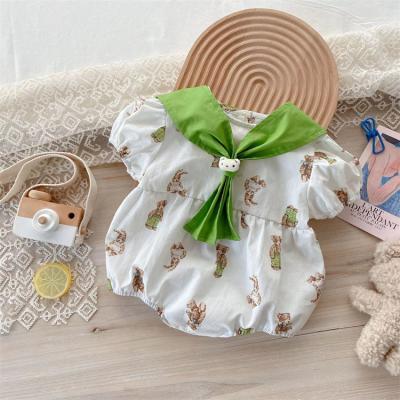 China New Design Polyester / Cotton 7-12 Months Wear Korean Baby Clothes for sale