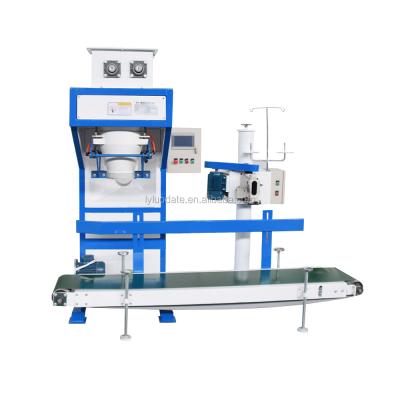 China Food Animal Feed Pellet Packing Machine/Automatic Bag Scale 10-50kg/Rice Semi Automatic Packing Machine for sale