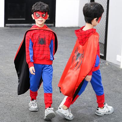 China Spider-Man Movie Customized Clothing Set Matching Children's Spider-Man Cosplay Boys Wholesale for sale