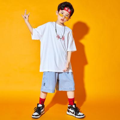 China Hip Hop The Latest Fashion Hip Hop Oversized Boys Summer Cool Street Children Clothing for sale