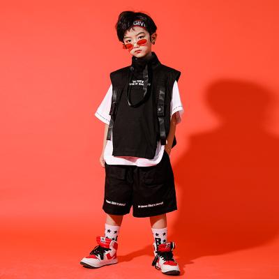 China Hip Hop Summer Fashion Hot Selling High Quality Hip Hop Loose Lovely Kids Wear for sale