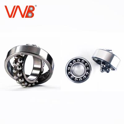 China Material of Construction Shops High Precision Bearing VNB 2200 2201 2202 2203 2204 2205 2206 2207 2208 Self Aligning Ball Bearing Size 10*30*14mm for sale