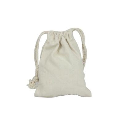 China New Type Eco-friendly Canvas Backpack Foldable Drawstring Attractive Price Bag for sale